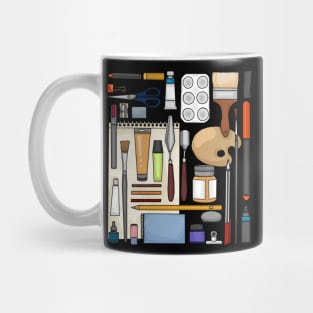 Art supplies for everyone Mug